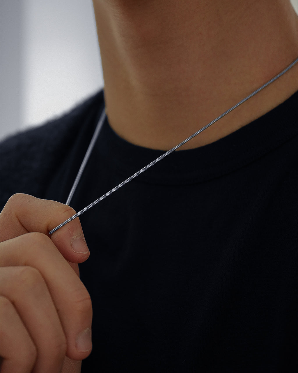 316L SNAKE CHAIN NECKLACE (1.5MM)