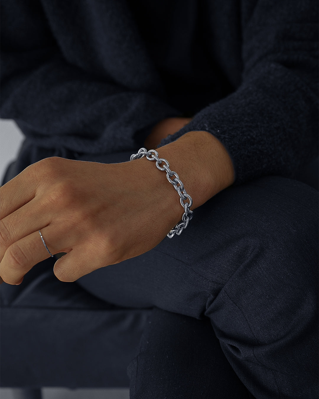 316L CHUNKY CHAIN BRACELET