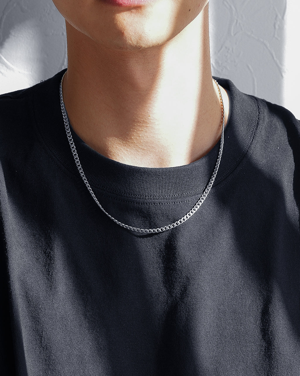 316L SILVER CHAIN NECKLACE (3.5MM)