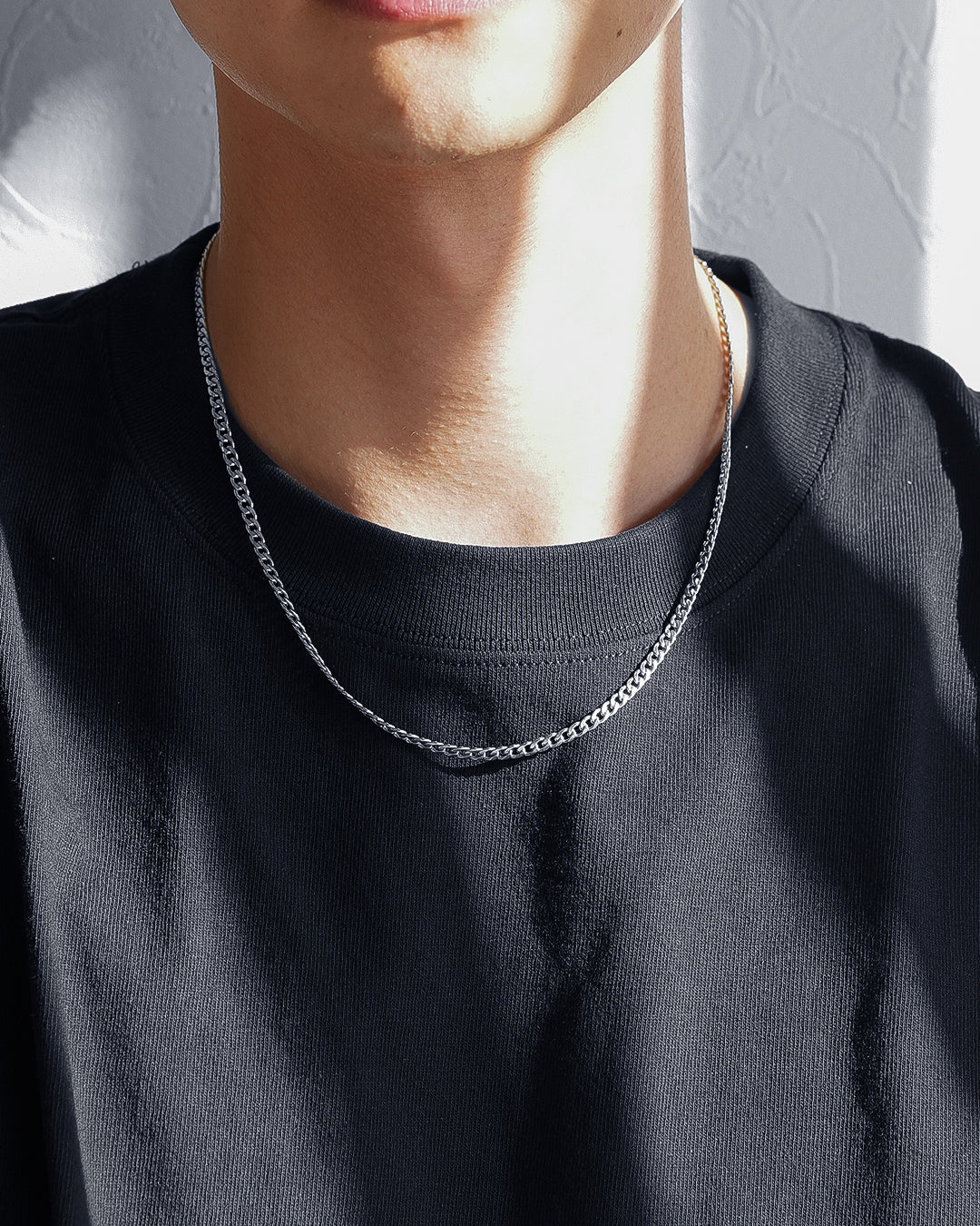 316L SILVER CHAIN NECKLACE (3.5MM)