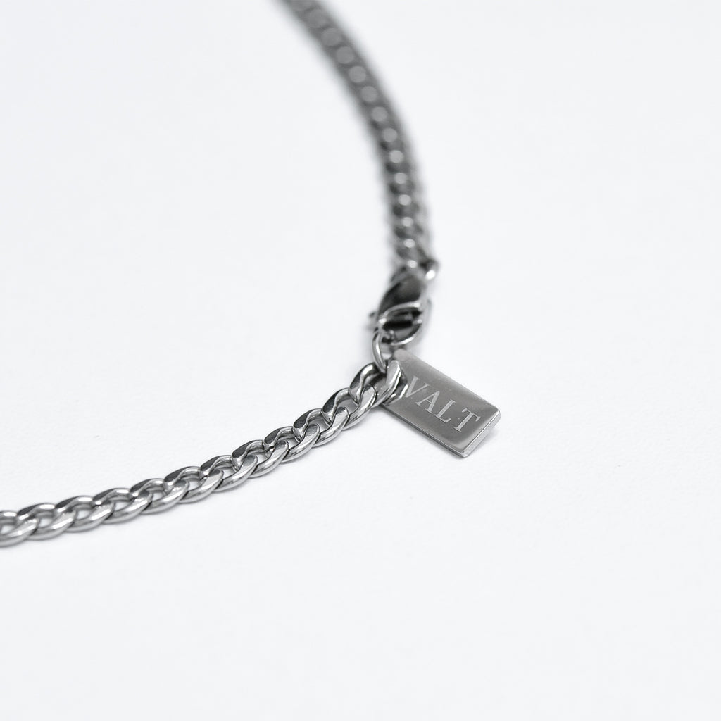 316L SILVER CHAIN NECKLACE (3.5MM)