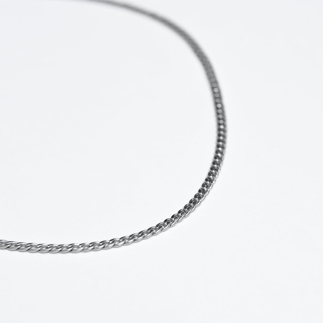 316L SILVER CHAIN NECKLACE (3.5MM)