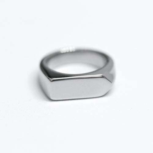 316L ARROW SIGNET RING