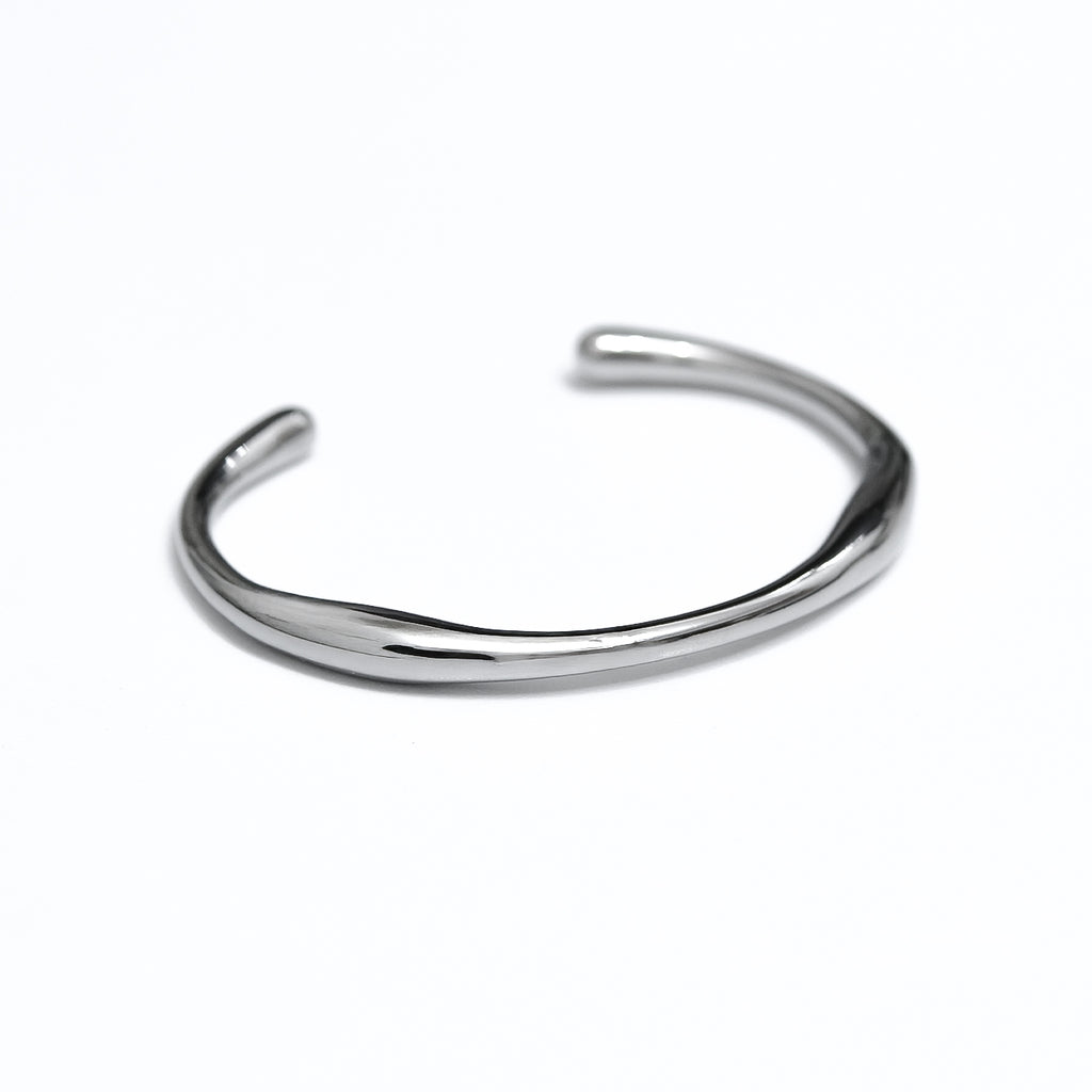 316L WAVE BANGLE