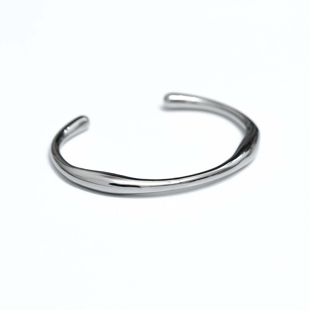 316L WAVE BANGLE
