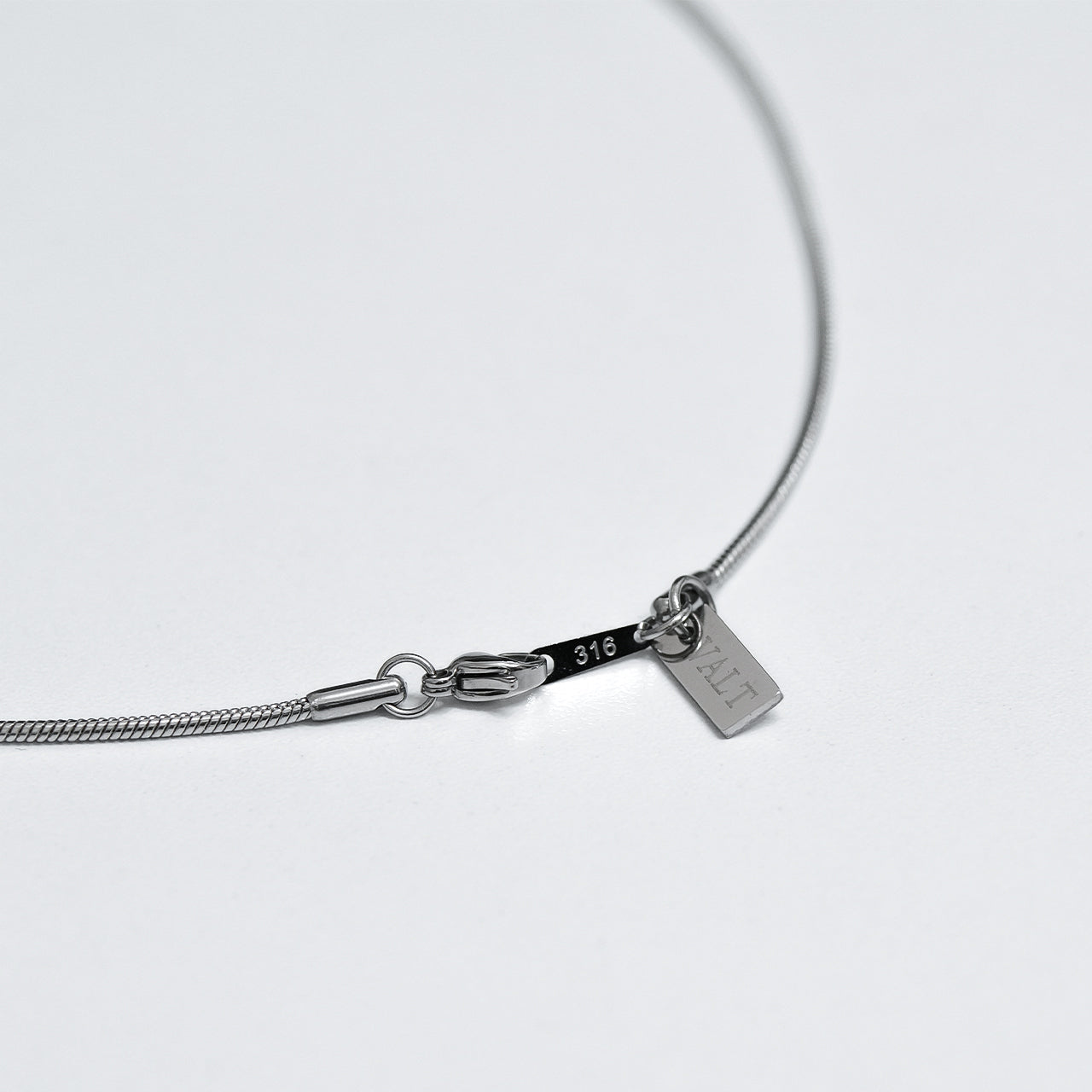 316L SNAKE CHAIN NECKLACE (1.5MM)