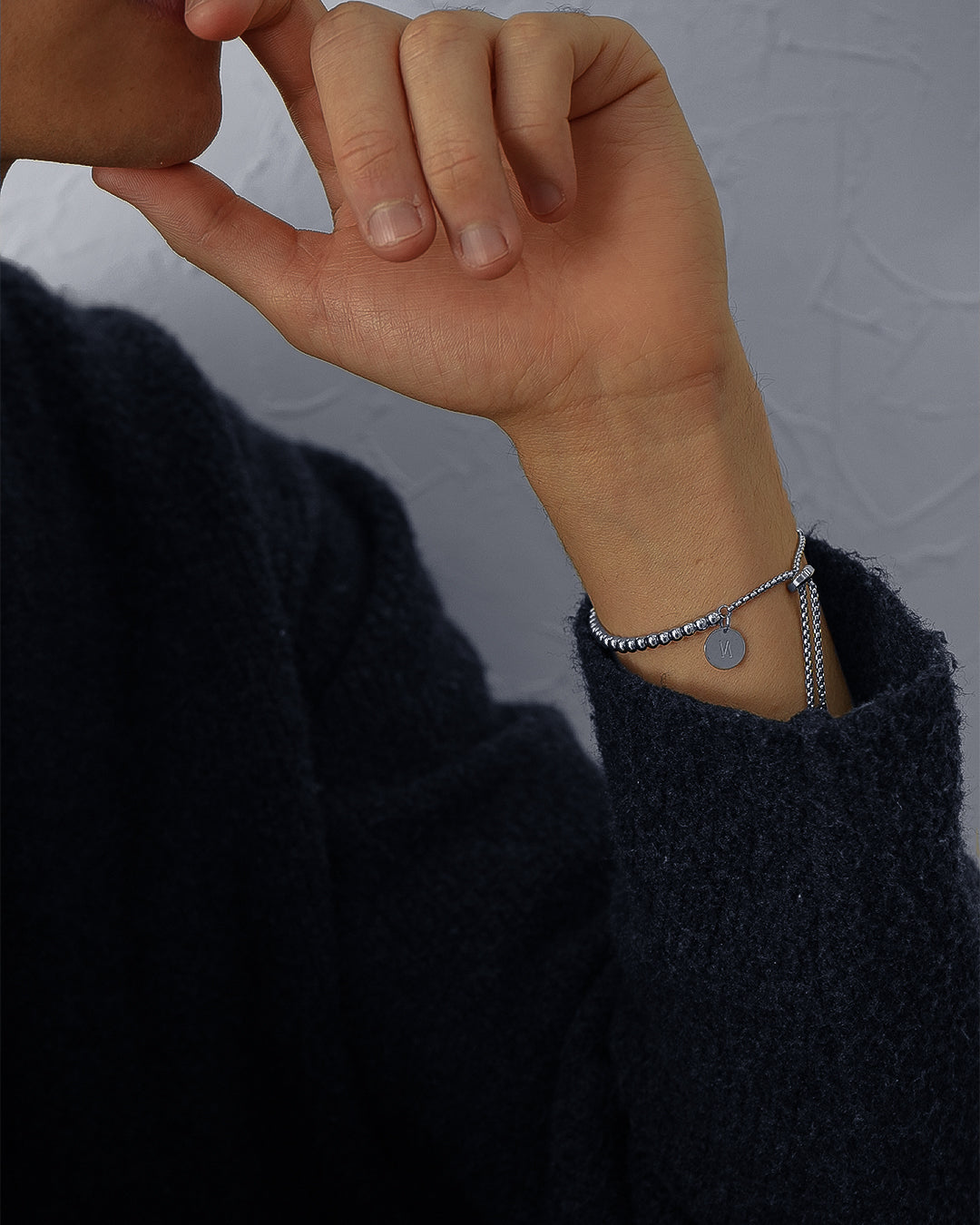 316L BALL CHAIN BRACELET (ADJUSTER)